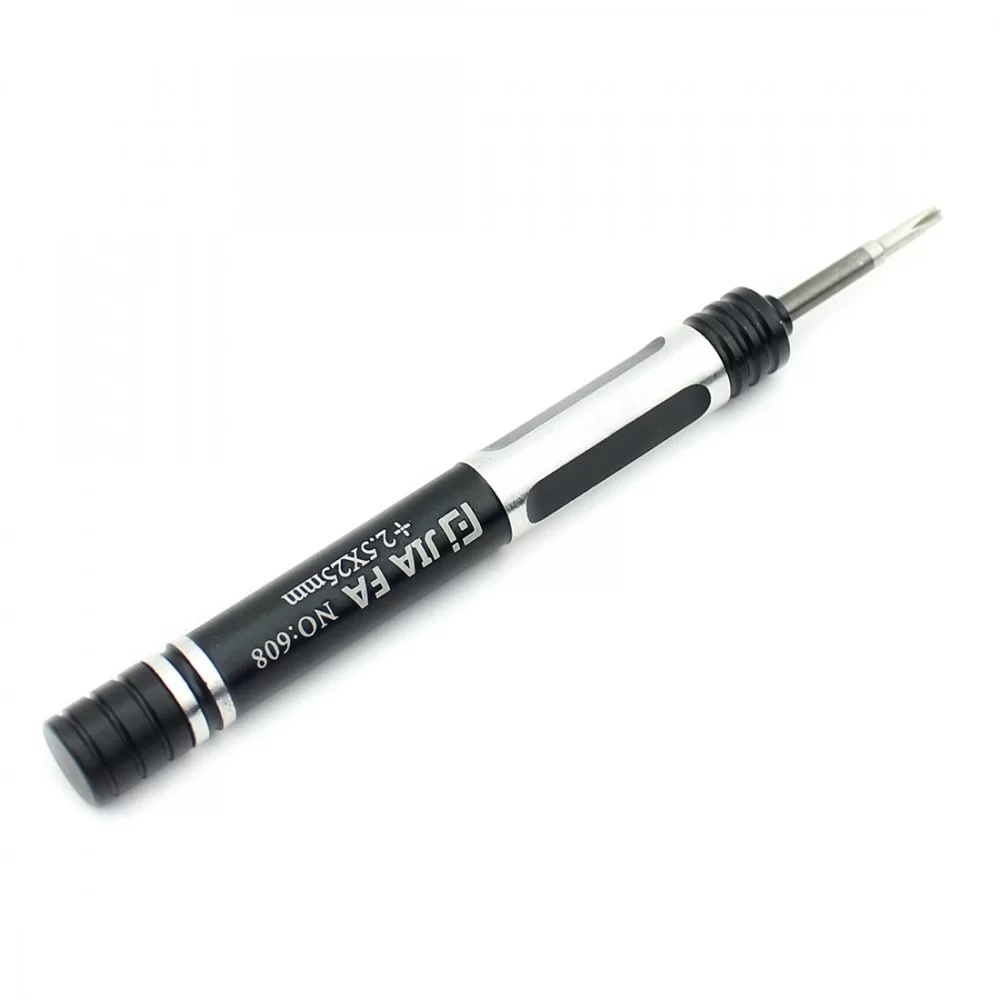 JIAFA JF-608-2.5 Hollow Cross Tip 2.5 Middle Bezel Repair Screwdriver (Black)